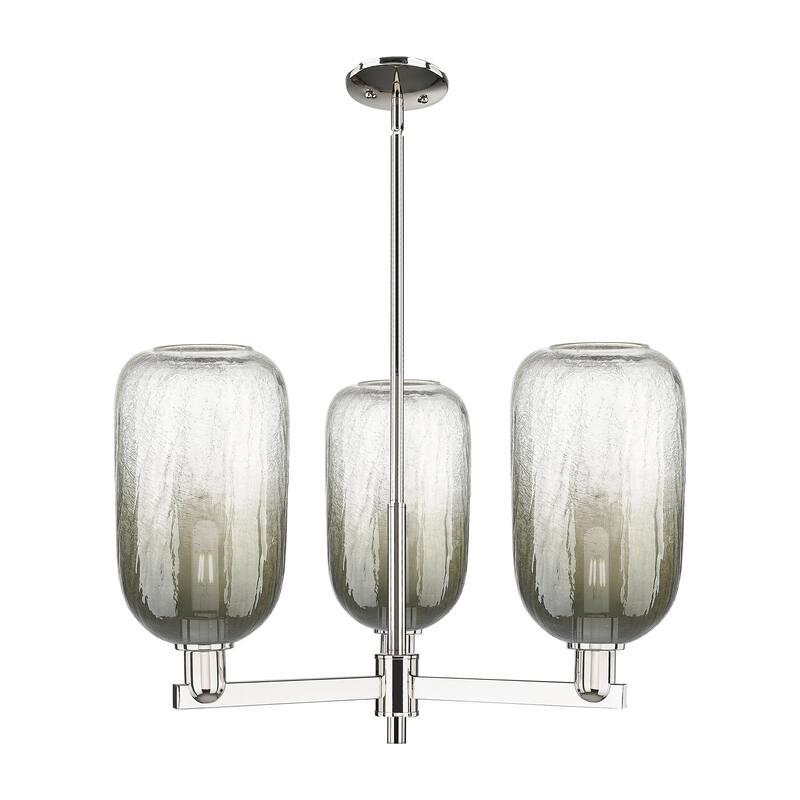 Innovations Lighting Downtown Urban - Brookhaven Cloche - 3 Light 18" Stem Hung Chandelier