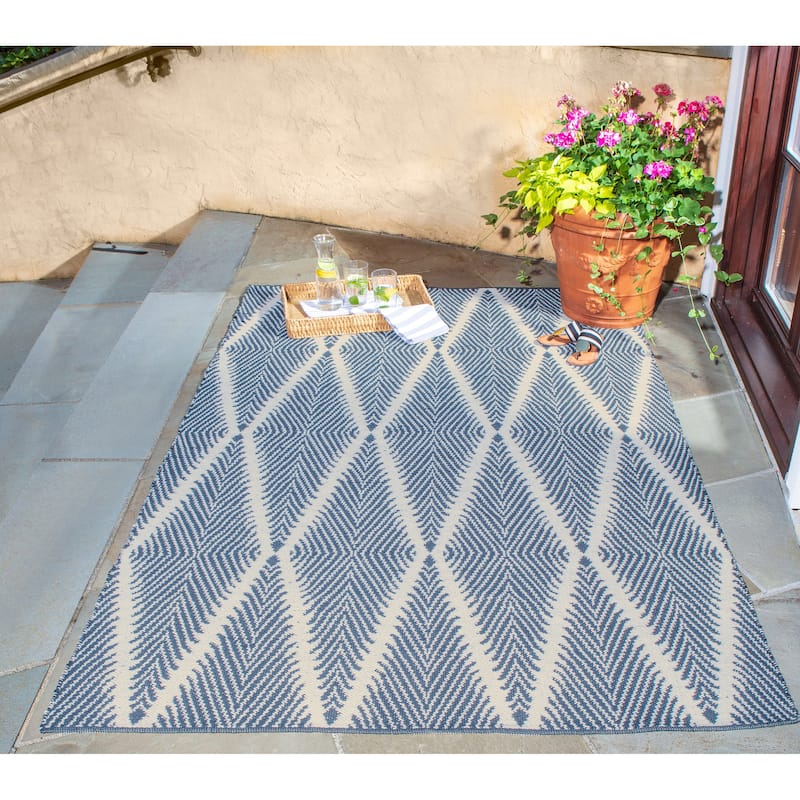 Erin Gates by Momeni River Beacon Hand Woven Indoor Outdoor Rug