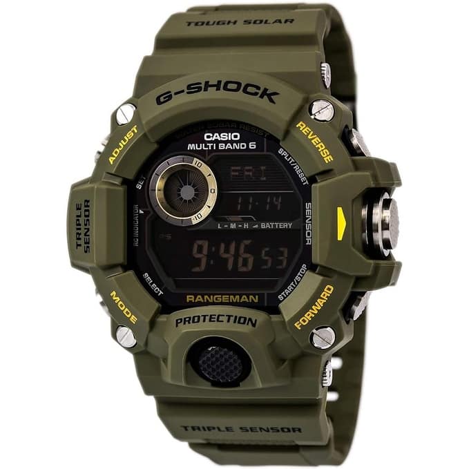 Casio Rangeman MB6 Triple Sensor Atominc watch - 55.2 x 53.5 x 18.2mm