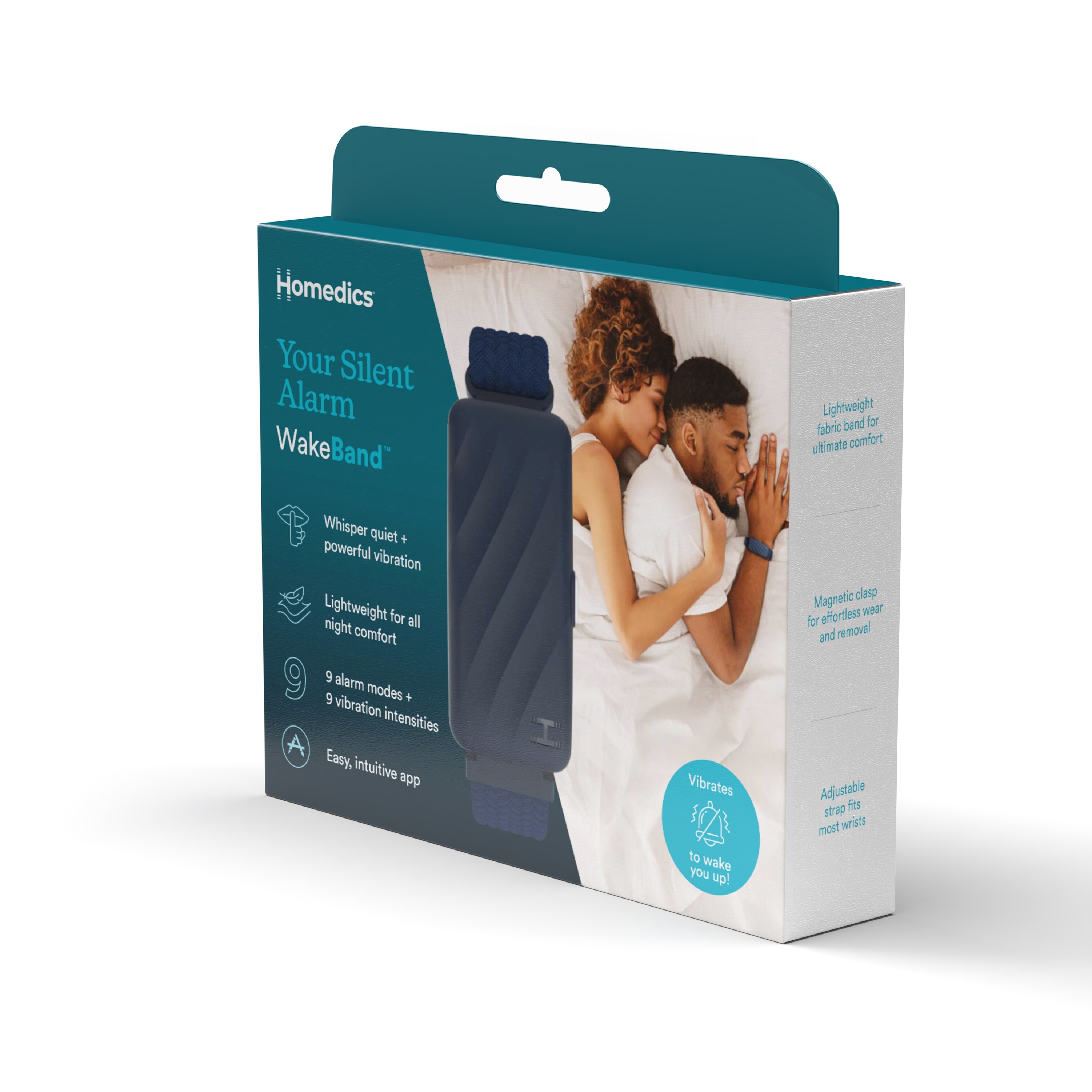 Homedics WakeBand Wearable Silent Alarm - Bed Bath & Beyond