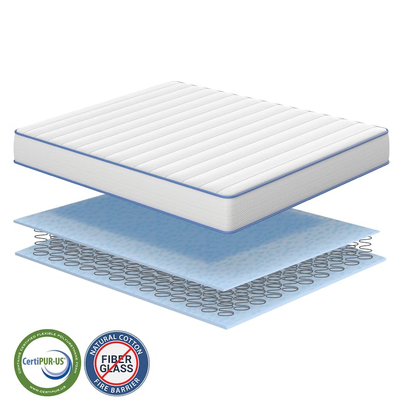 Nautica Home Relieve 6" Innerspring Hybrid Mattress
