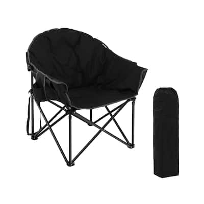 Portable Camping Chair Outdoor Folding Chair with Soft Padded Seat