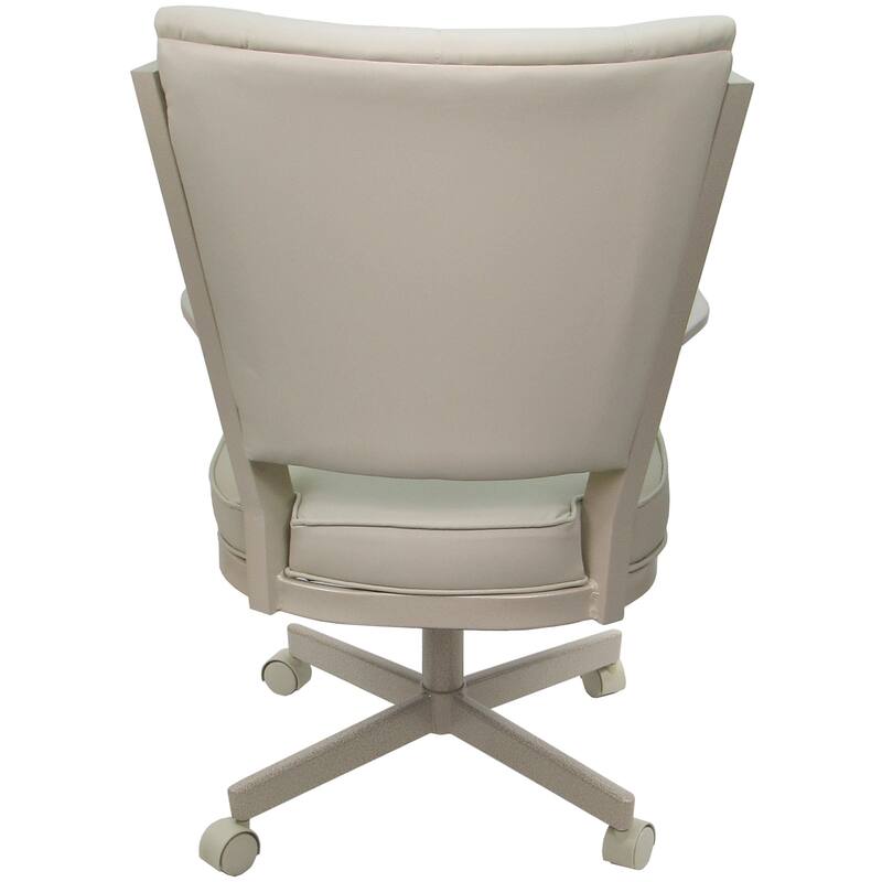Montana Swivel Metal Dining Caster Chair on Reading Base