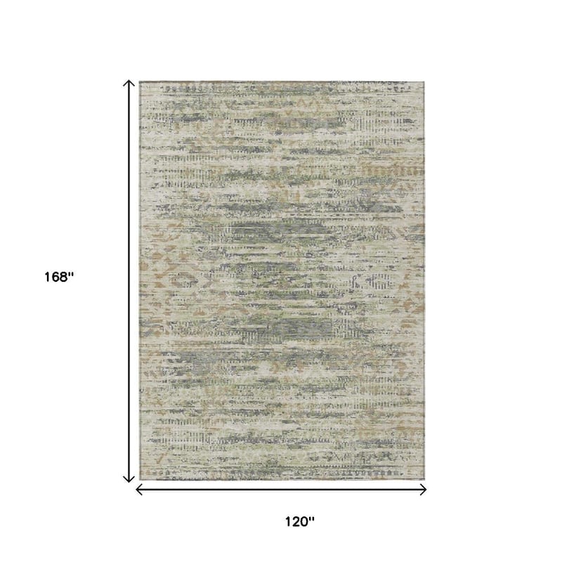 HomeRoots Moroccan Transitional Rectangle Outdoor Rug