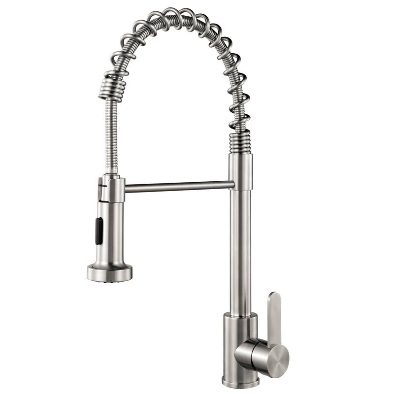 304 Premium Stainless Steel Single Bowl Undermount 23'' x 18'' x 9'' Handmade Kitchen Sink Combo With Faucet - 18*25.78*9