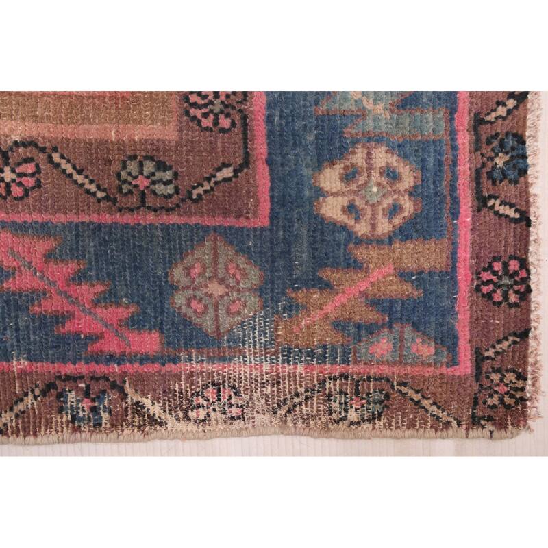 ECARPETGALLERY Hand-knotted Antalya Vintage Brown Wool Rug - 4'9 x 8'10