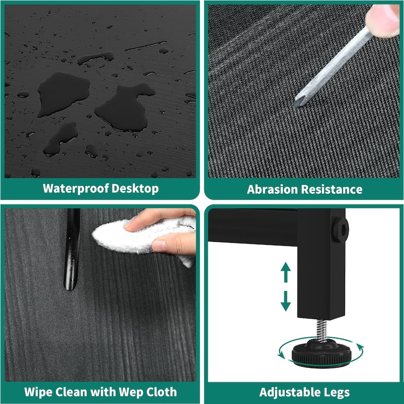 Modern Wide Dresser Storage Tower with 8 Drawers