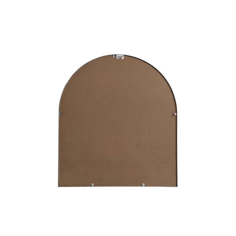 Indigo Home Metal Frame Arch Mirror 27x30 Inch