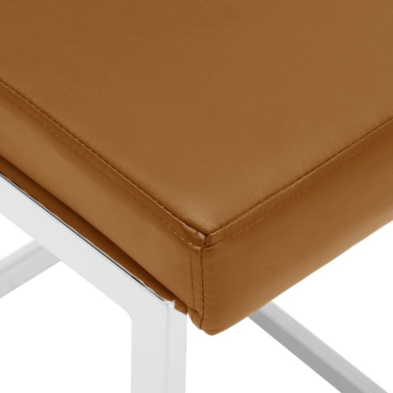 26" Counter Height Bar Stools Set of 2/3 with Metal Frame - 18"W x 23"D x 37.6"H