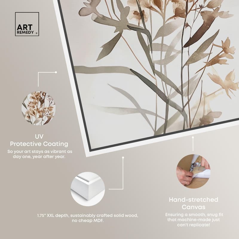 Meadow's Murmur II Canvas by Art Remedy