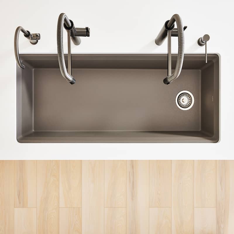 Blanco 443330 Inteos 45" Undermount Single Basin Granite Composite