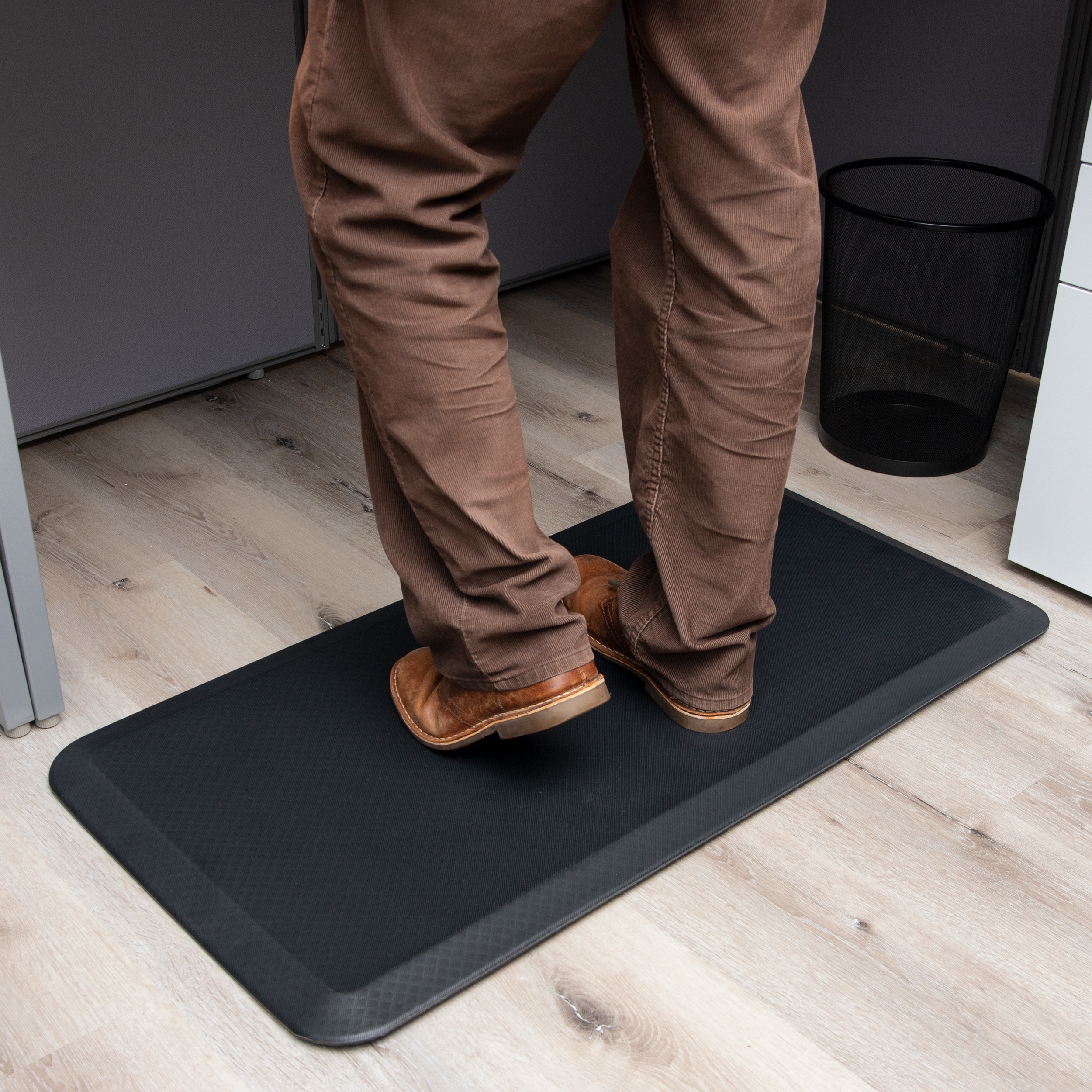 Gymax Anti-Fatigue Standing Desk Mat Ergonomic Comfort Floor Foot Mat Home  Office Work