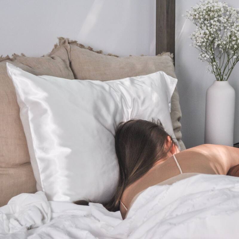 NIGHT Satin Pillowcase for Skin & Hair 2-Pack