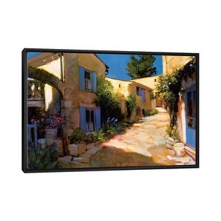 iCanvas "Village In Provence" by Philip Craig Framed Canvas Print - Bed ...