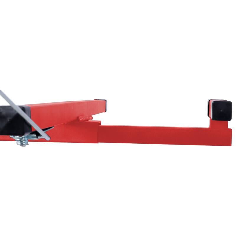 Drywall Lift Panel 11" Lift Drywall Panel Hoist Jack Lifter, RED+BLACK