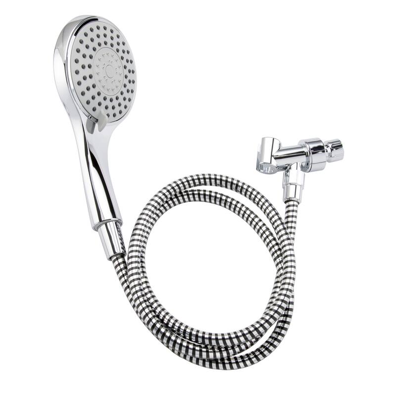 Keeney K747CP Stylewise 5 Function Handheld Shower Kit, Chrome - 5.15"