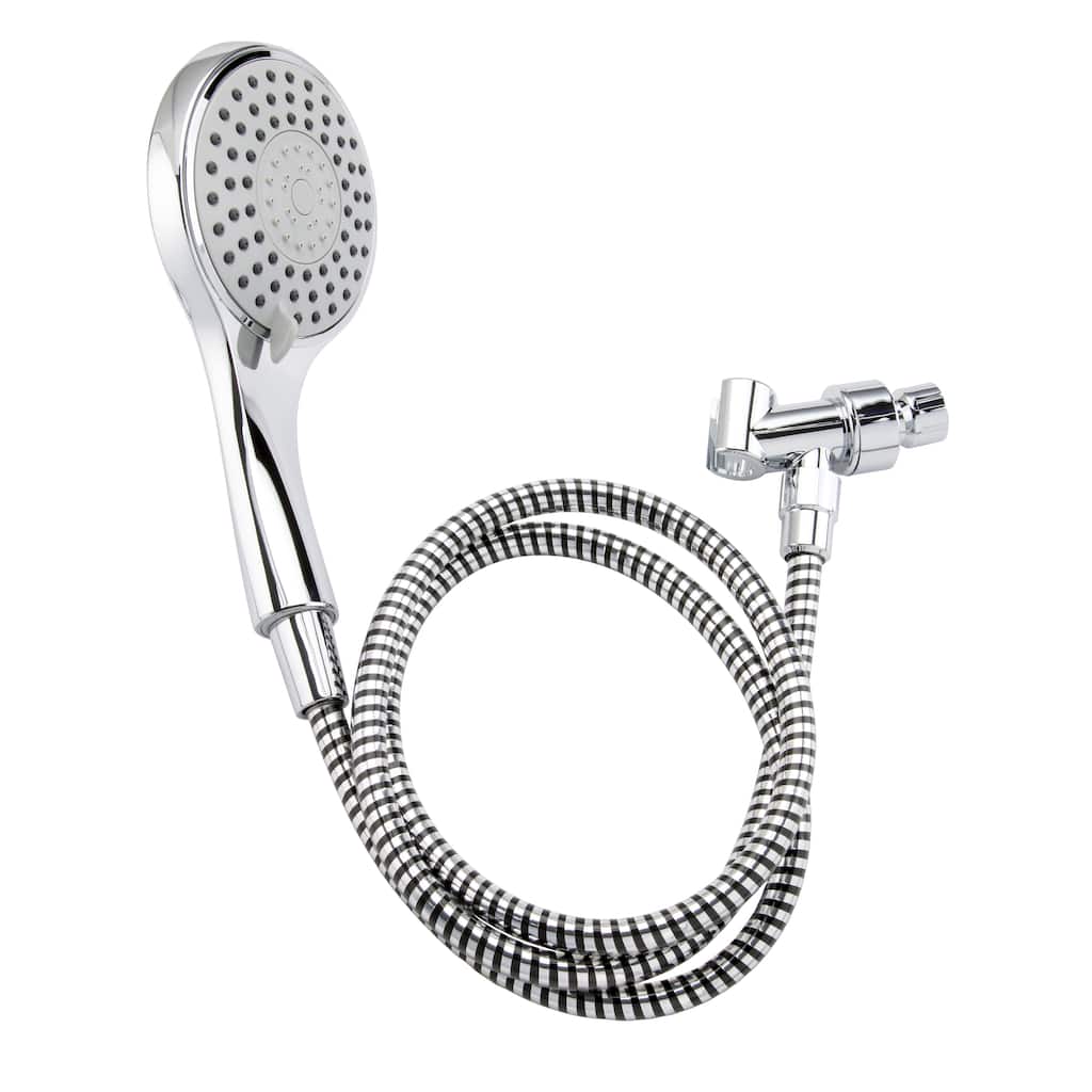 Keeney K747CP Stylewise 5 Function Handheld Shower Kit, Chrome - 5.15"