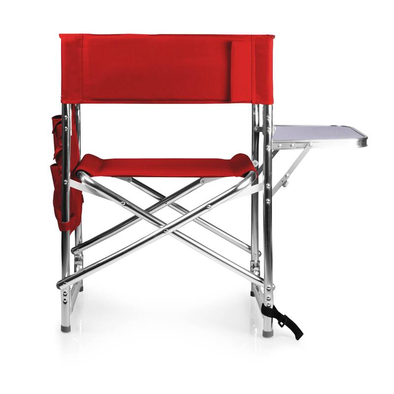 Picnic Time Portable Red Sports Chair