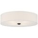 preview thumbnail 13 of 16, Access Lighting Mid Town LED Flush Mount - 24" Matte Black