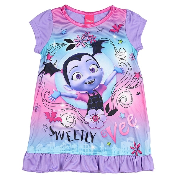 Disney Vampirina Toddler Girls T-Shirt /& French Terry Shorts Clothing Set