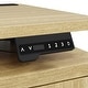 preview thumbnail 12 of 16, 54.3" Electric Standing Desk Height Adjustable Sit Stand Computer Desk with 3 Preset Heights, Pegboard, Light and Power Outlet,