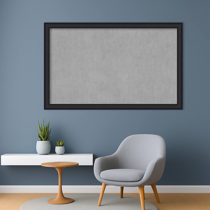 Amanti Art Oliver Black Narrow Framed