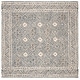 preview thumbnail 50 of 63, SAFAVIEH Handmade Micro-Loop Jelske Wool Rug 3' Square - Blue/Ivory - Square