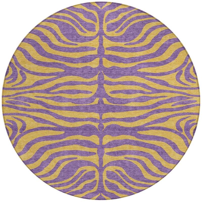 HomeRoots Animal Print Transitional Rectangle Outdoor Rug