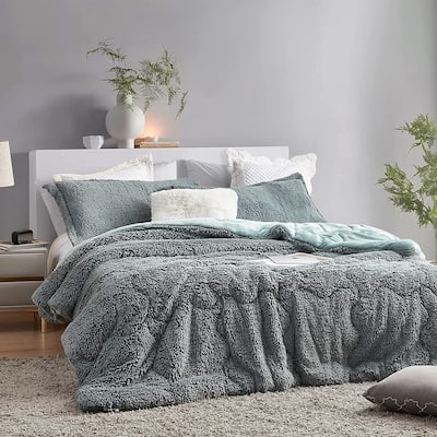 Puts This To Sleep® - Coma Inducer® Oversized Comforter Set - Emerald Gray