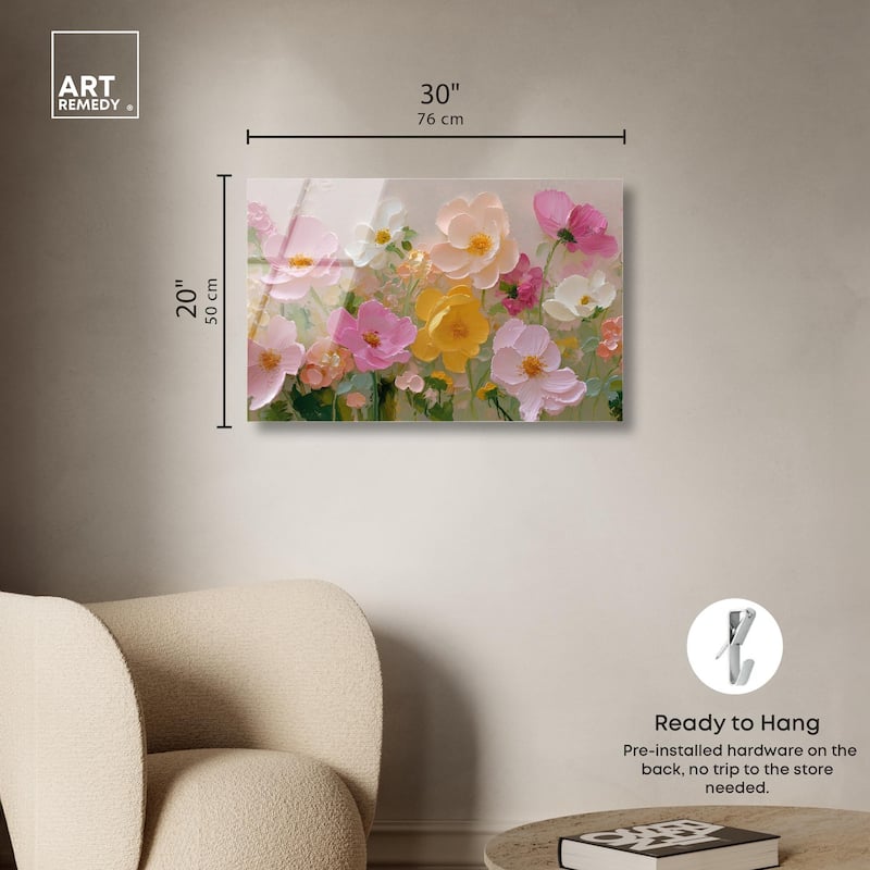 Expressed in Petals II Acrylic by Art Remedy, Ready to Hang
