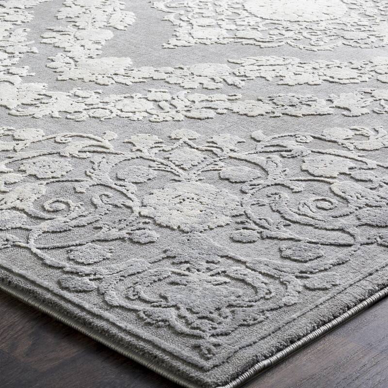Livabliss Tibetan Updated Traditional Medallion Area Rug