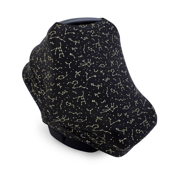 slide 1 of 1, Hudson Baby Multi-use Car Seat Canopy, Constellation, One Size - Constellation Constellation