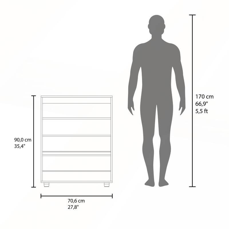 Freestanding Footwear Storage Cabinet with Double Doors and Interior Shelves