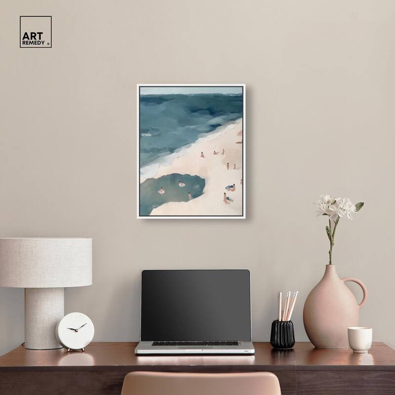 Daydreams by the Sea Canvas by Art Remedy