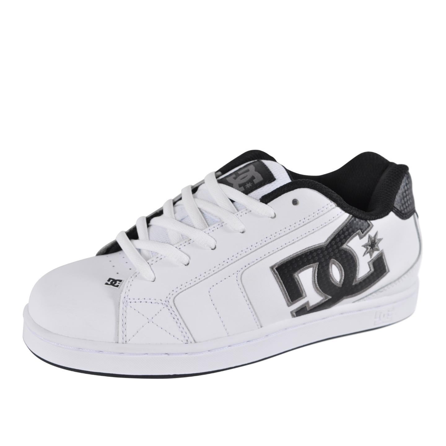 Mens white dc trainers clearance