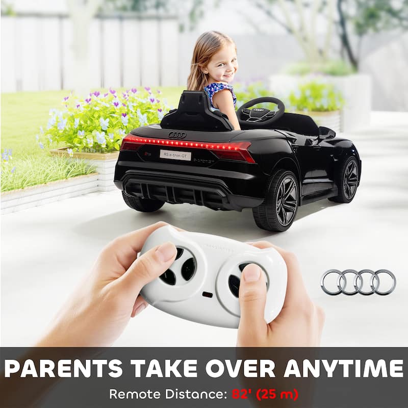 Aosom Kids Ride on Car, 12V Licensed Audi RS E-tron GT 3.1 MPH Electric Car for Kids