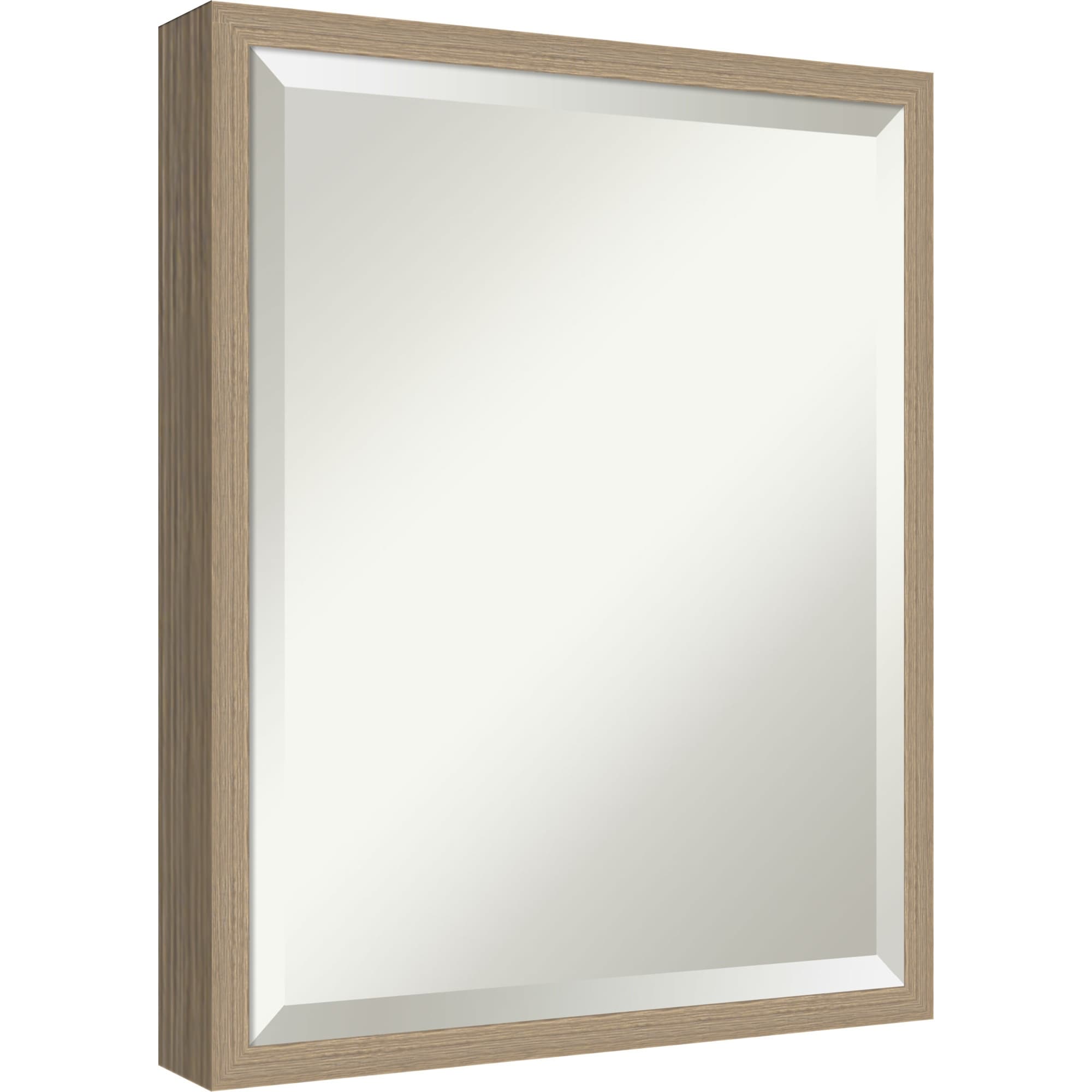 Emery Beveled Framed Bathroom Vanity Wall Mirror