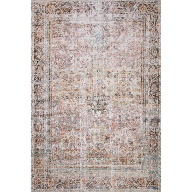 Alexander Home Bella Distressed Vintage Area Rug