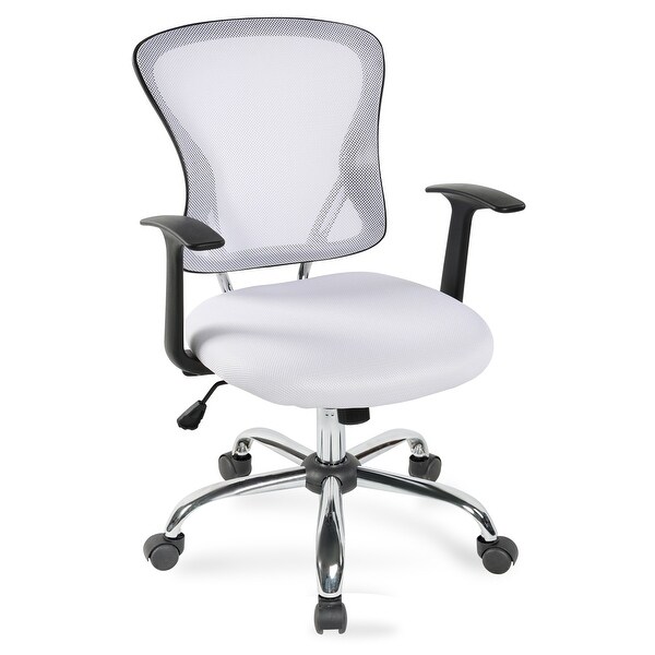 Shop Belleze Mid-Back Manager Office Chair Mesh Task with ...