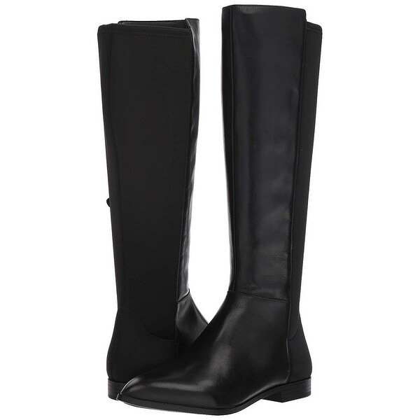 nine west owenford leather riding boots