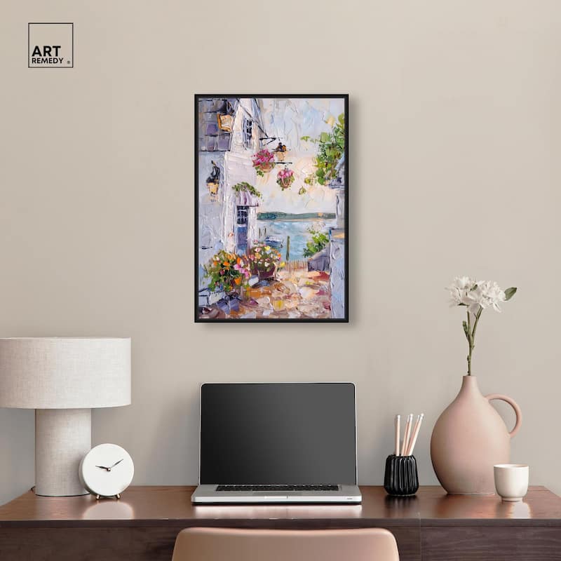 Harbor Hideaway I Canvas by Art Remedy