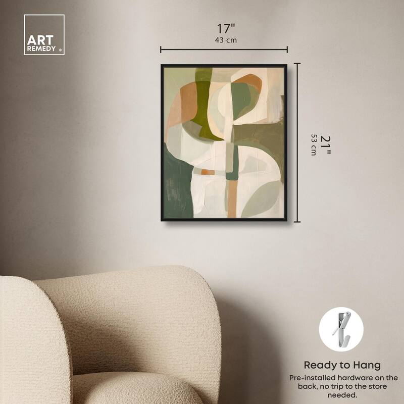 Soft Reverberations I Canvas by Art Remedy