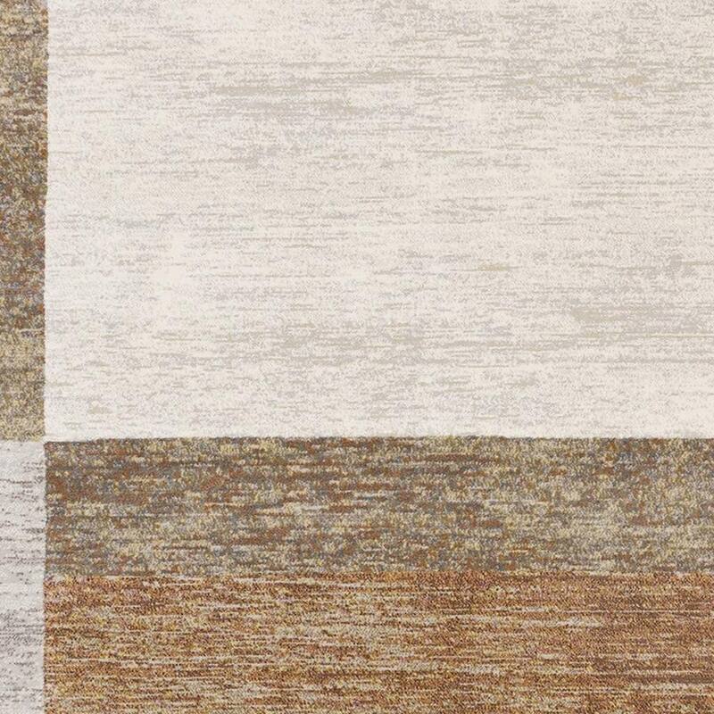 HomeRoots Geometric Modern Rectangle Area Rug - 8' X 11'