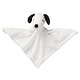 preview thumbnail 3 of 2, Lambs & Ivy Peanuts Snoopy Lovey White/Black Plush Security Blanket