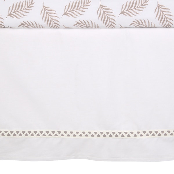 organic crib skirt