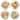 Certified International Autumn Breeze 9" Salad/Dessert Plates, Set of 4 - 9" Diam x .75"