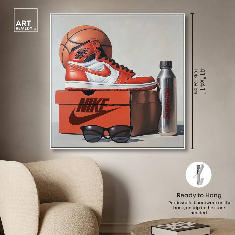Basketball Practice Canvas by Art Remedy