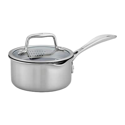 ZWILLING Clad CFX Stainless Steel Ceramic Nonstick Saucepan