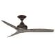 preview thumbnail 4 of 8, Fanimation Spitfire Indoor/Outdoor Ceiling Fan Motor with Remote - Matte Greige