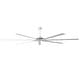 preview thumbnail 12 of 26, 100" Indsutrial Black/ Silver/ White Extra Larger HVLS Commercial Ceiling Fan with Remote - 100" Huge Fan